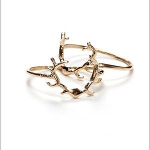 For love and lemons antler ring